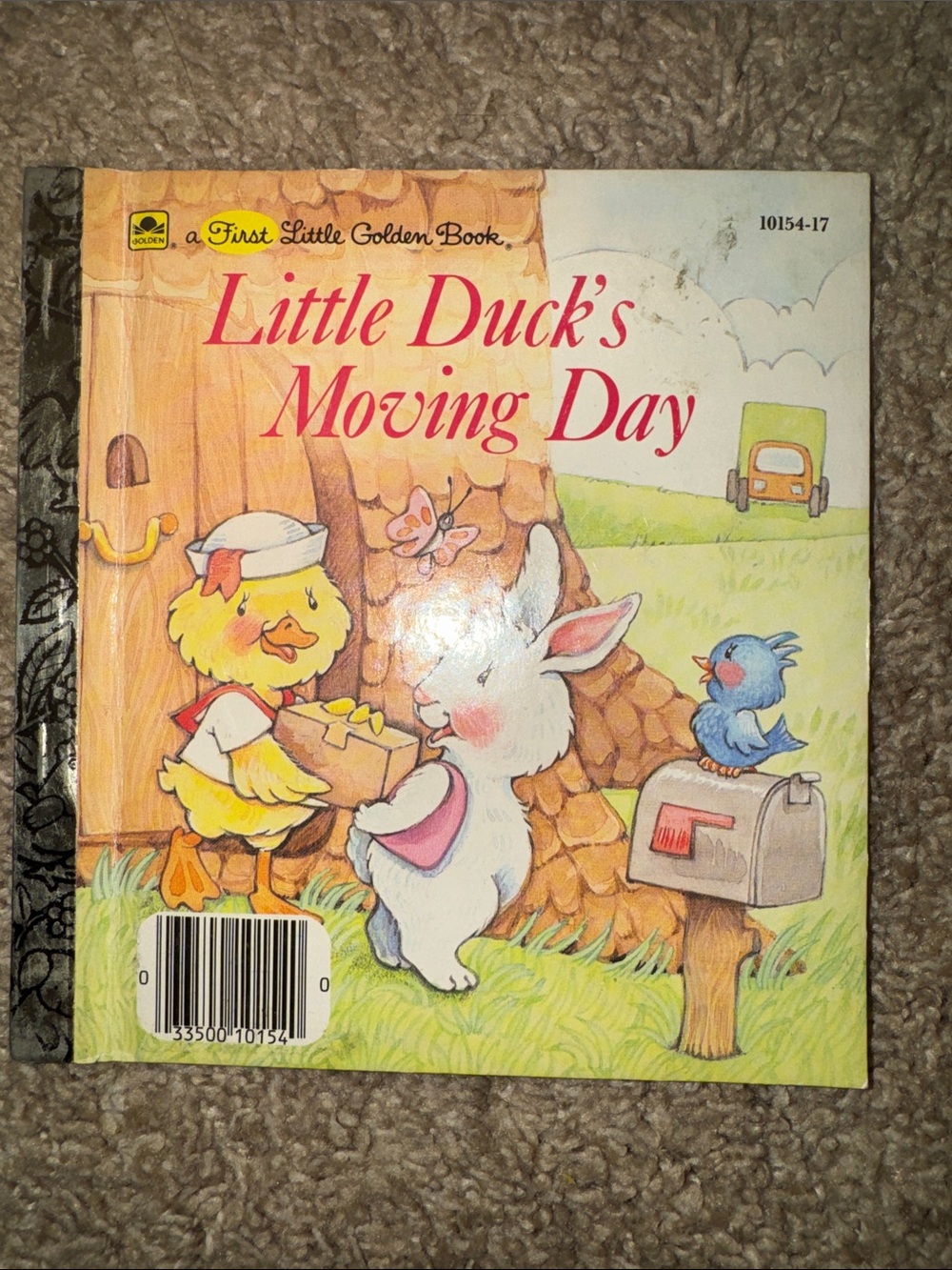 Vintage Little Golden Book Little Duck's Moving Day